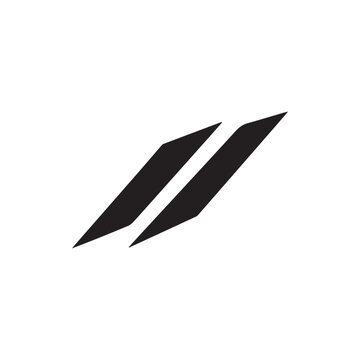 Dynamic Black Parallel Lines Modern Minimalist Geometric Abstract Art