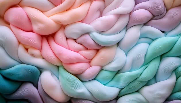 A Vibrant And Satisfying Abstract Background Featuring Soft Squishy Pastel Textures That Evoke A Sense Of Touch And Comfort