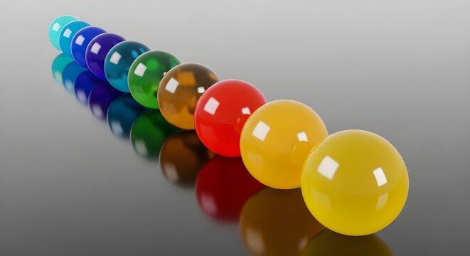 Bombillas coloridas de diferentes colores que representan diversidad e inclusi&oacute;n, con asistencia tecnol&oacute;gica de IA generativa con licencia