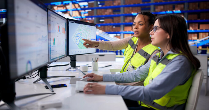 Efficient Warehouse Management Using Computer Automation