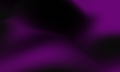 Obraz premium Abstract purple and black flowing wave background with smooth gradient