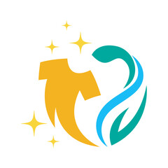 Loundry cleaning service icon