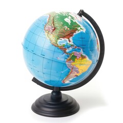 Fototapeta premium Earth globe toy astronomy universe outdoors.