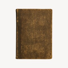 Fototapeta premium Vintage leather-bound book cover