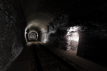 旧大日影トンネル西抗口から東抗口へ向かう遊歩道の途中