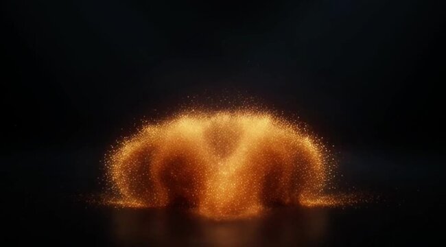 fire explosion with alpha