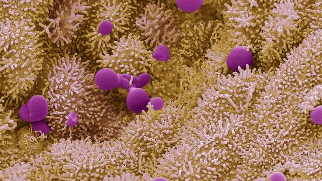 Uterus endometrium, SEM