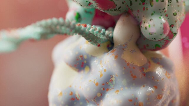 Ribosome reading messenger RNA, animation