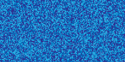 Obraz premium Vector blue overlapping polygon square texture. Seamless geometric pattern triangle shapes low polygon backdrop background. Abstract line poly background.