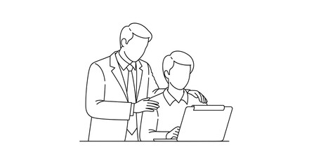 Business Mentorship and Guidance in the Workplace.