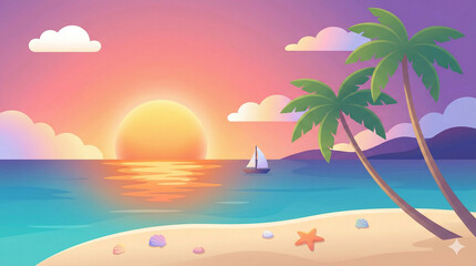 Obraz premium a sea background