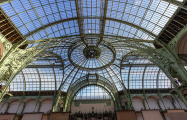 Grand Palais, canopy dome, Paris, France © photogolfer