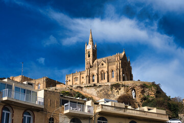 Kościół a la Lourdes na Gozo 2026 © Krzysiek Cegiełka