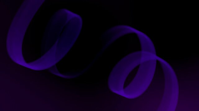 Black blue and purple abstract background loop path gradient color bland animation background