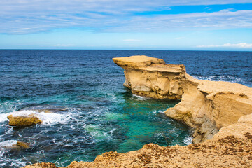 Widok na morze śródziemne z Gozo 2026 © Krzysiek Cegiełka