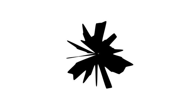 Kinetic Shape 47 &ndash; Dynamic Geometric Motion Graphics Animation, Abstract Moving Forms, Modern Minimal Design Elements for Promo and Social Media