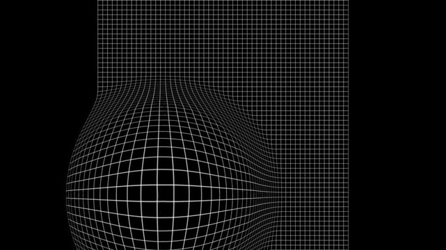 Kinetic Shape 56 &ndash; Dynamic Geometric Motion Graphics Animation, Abstract Moving Forms, Modern Minimal Design Elements for Promo and Social Media