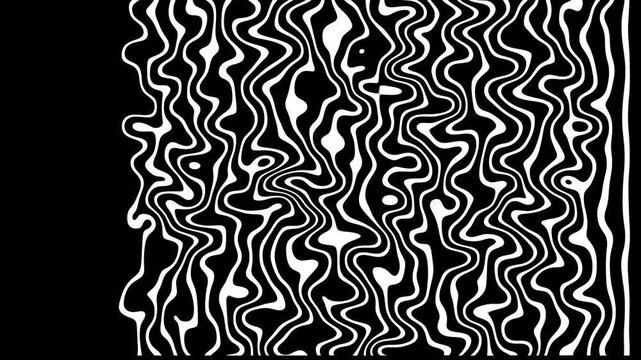 Kinetic Shape 82 &ndash; Dynamic Geometric Motion Graphics Animation, Abstract Moving Forms, Modern Minimal Design Elements for Promo and Social Media