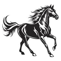 Obraz premium horse vector illustration