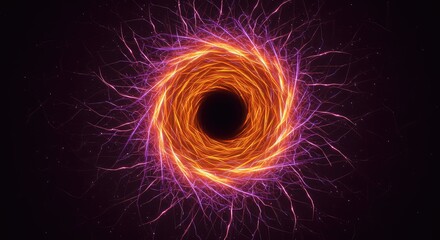 Dynamic powerful spiraling energy flow creating a massive abstract funnel shape. This cosmic phenomenon suggests rapid motion and depth ,pattern ,depth ,energy