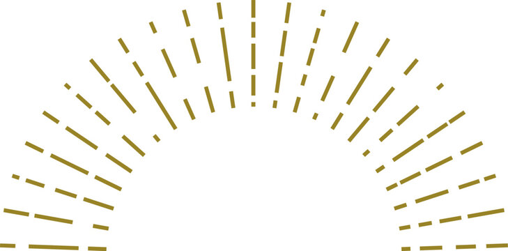radial light rays background with sunburst effect