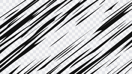 Obraz premium Minimal modern design for posters, covers, banners and digital graphics. Abstract diagonal speed lines. Dynamic vector background inspired by manga motion and action energy.