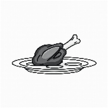 Roasted lamb shank bone zeroah on plate for Jewish Passover Seder plate symbol religious illustration.