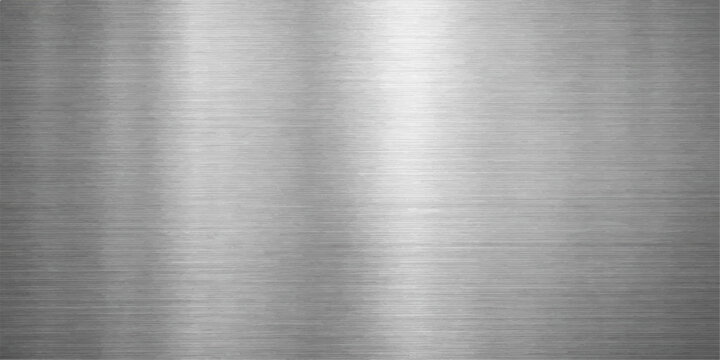 Abstract a close-up photograph showcasing a textured silver surface with a brushed metallic sheen, the minimalist composition draws attention to the subtle interplay of light and shadow.