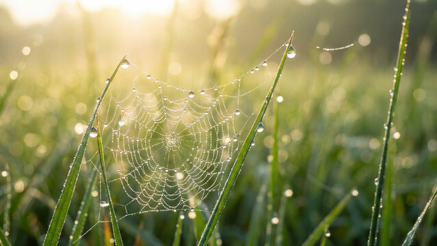morning dew on the grass