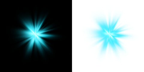 Abstract Cosmic Starburst Background © vectortouch0