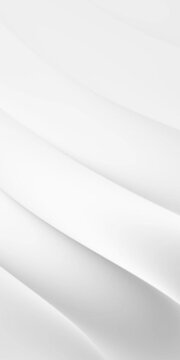 3d animation, white grey wave abstract motion background, seamless loop