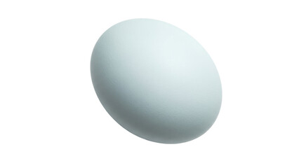 Isolated avian egg symbol of spring or Easter celebration, organic food with health benefits