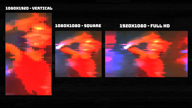 Glitch Pixel Transitions