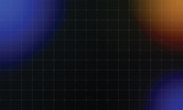 Abstract Grid with Color Gradient: A captivating blend of geometric precision and artistic color. The image is a gradient background design.