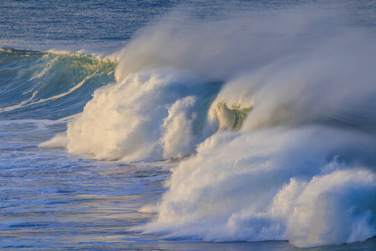 Wave erupts at Whiterocks Portrush