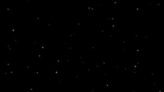 Twinkling stars background animation with shooting stars, twinkling magic line twinkle stars starlight.
Night stars skies with twinkling or blinking stars motion background.stars twinkling at night