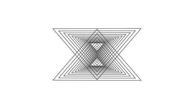 Kinetic Shape 25 &ndash; Animated Geometric Elements, Abstract Motion Design Pack, Modern Dynamic Shapes for Presentation and Social Media Content
