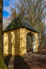 Fototapeta premium church in the autumn