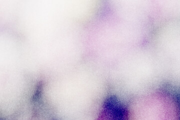 ざらざらの紙とぼやけた花壇の画像