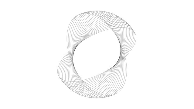 Kinetic Shape 77 &ndash; Animated Geometric Elements, Abstract Motion Design Pack, Modern Dynamic Shapes for Presentation and Social Media Content