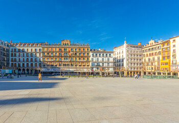Castle Square, San Fermin Festival in the Autonomous Community of Navarre