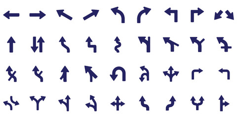 left curve ahead road warning sign icon with black arrow traffic direction symbol isolated on white background illustration © Hikestud@11111111111