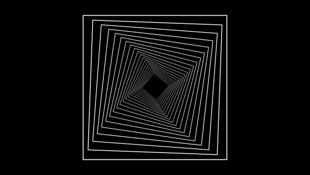 Kinetic Shape 2 &ndash; Dynamic Geometric Motion Graphics Animation, Abstract Moving Forms, Modern Minimal Design Elements for Promo and Social Media