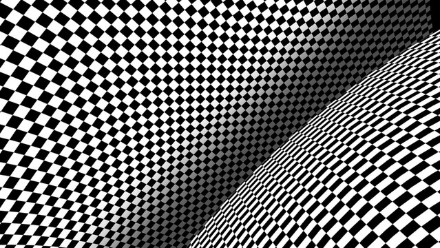 Kinetic Shape 14 &ndash; Dynamic Geometric Motion Graphics Animation, Abstract Moving Forms, Modern Minimal Design Elements for Promo and Social Media