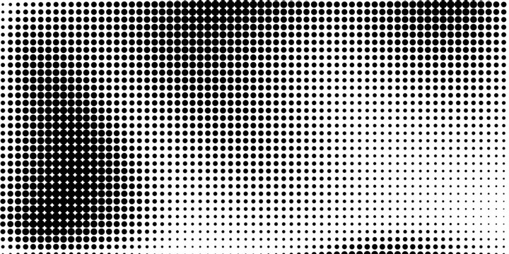 Hexagon Shapes Vector Abstract Geometric Technology Oscillation Wave Isolated on Light Background. Halftone Hex Retro Simple Pattern. Minimal 80s Style Dynamic Tech Wallpaper