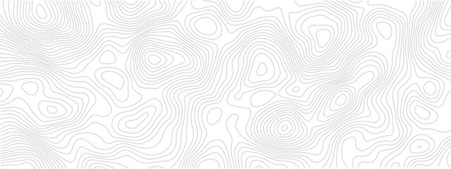 Abstract topographical lines pattern, modern white background for graphic design, suitable for...