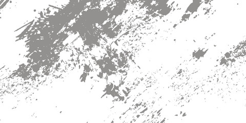 Abstract grunge background featuring a black ink splat pattern with a vintage paint splatter border and grungy vector texture on an old paper art illustration