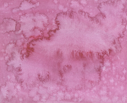 A pink and white tie dye fabric with a unique pattern