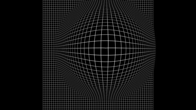 Kinetic Shape 56 &ndash; Dynamic Geometric Motion Graphics Animation, Abstract Moving Forms, Modern Minimal Design Elements for Promo and Social Media