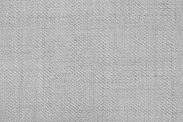 Fototapeta premium Light grey linen fabric texture background, seamless pattern of natural textile.
